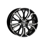 CSA WHEELS Shaker GLOSS BLACK MACHINED FACE Passenger|18X8 5/114.3, Offset +36, Centre bore 73.1, Load Rating 850 kg