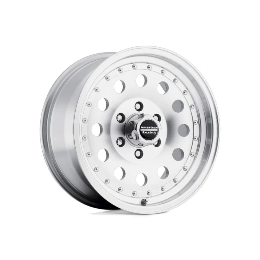 AMERICAN RACING AR62 OUTLAW II Machined 4x4|17X8 8/170, Offset +0, Centre bore 130.8, Load Rating 1588 kg