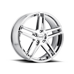 AMERICAN RACING AR907 Bright Silver Machined Face Passenger/SUV|16X7 5/112, Offset +40, Centre bore 72.6, Load Rating 581 kg