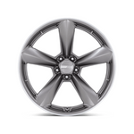 AMERICAN RACING TTF MATTE ANTHRACITE/MACHINED LIP Passenger|20X9.5 5/114.3, Offset +32, Centre bore 72.56, Load Rating 725 kg