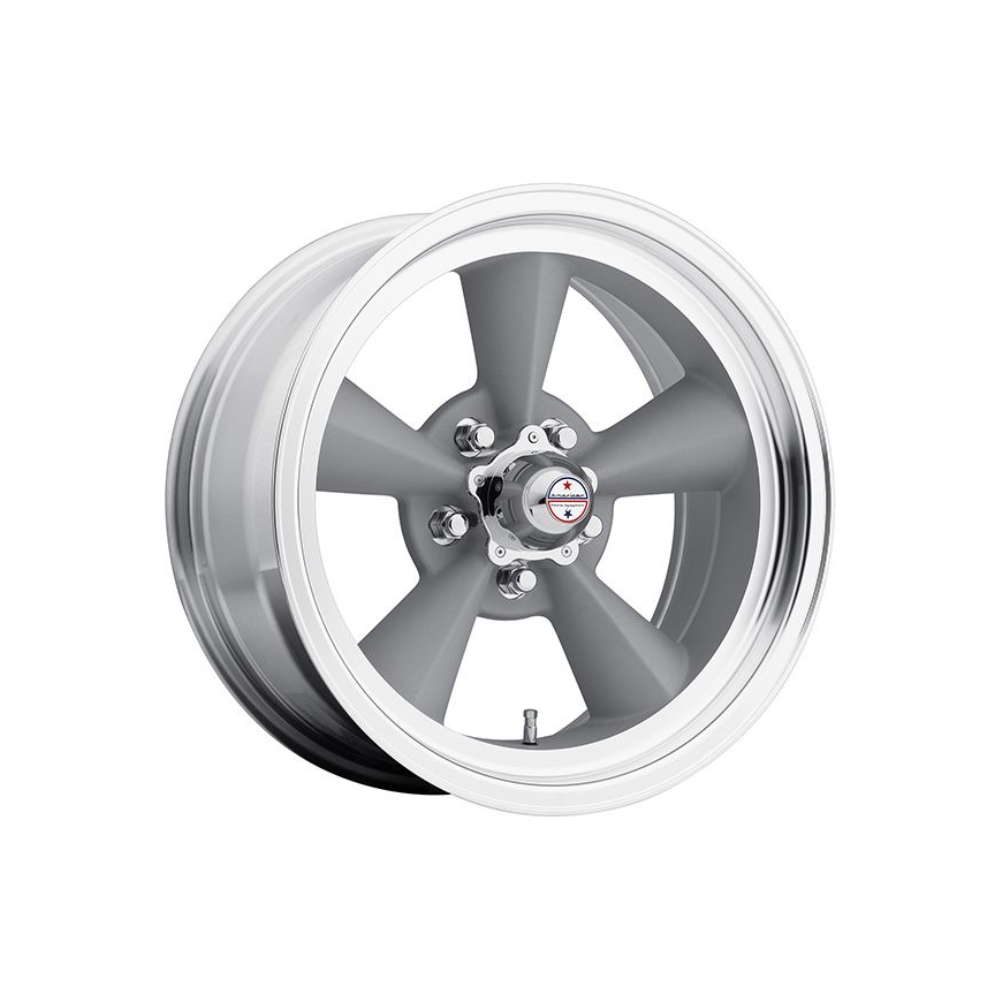 AMERICAN RACING VN309 TT O Vintage Silver Machined Lip 4x4|17X7 5/139.7, Offset +0, Centre bore 83.06, Load Rating 726 kg