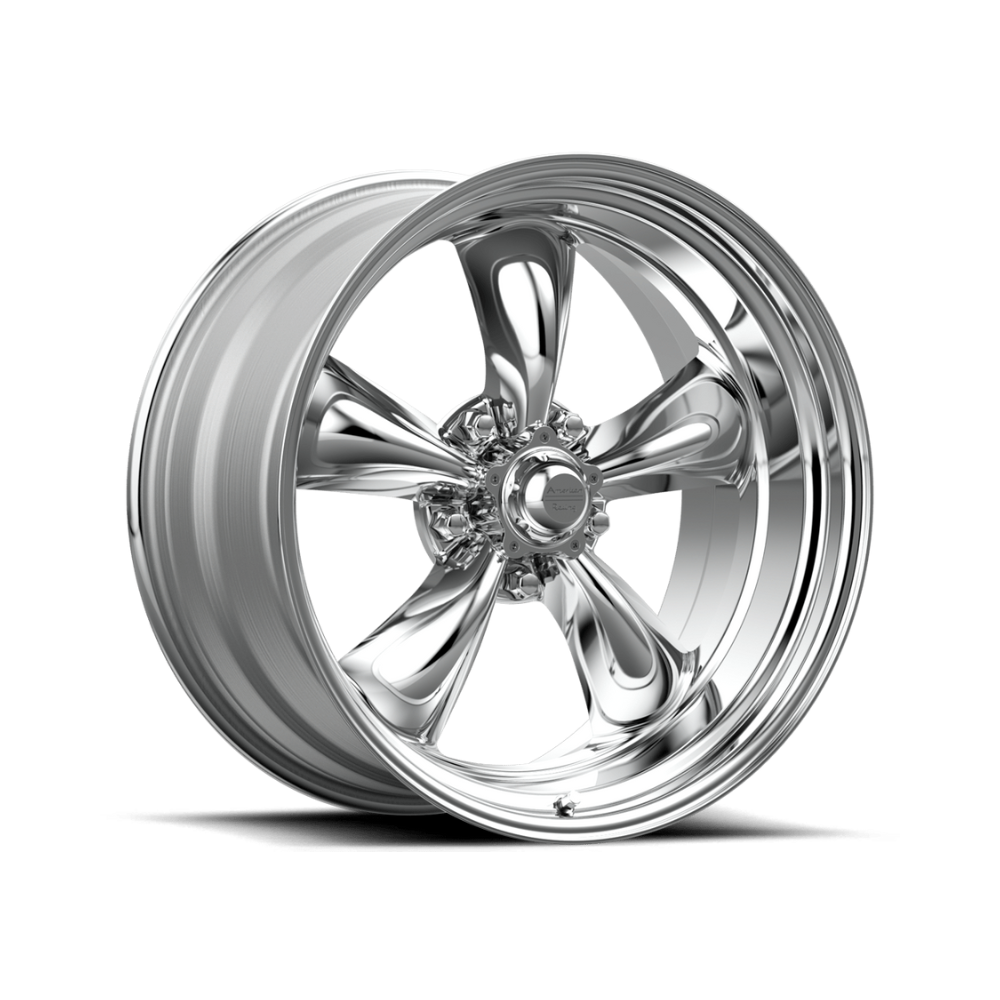AMERICAN RACING VN515 TORQ THRUST II 1 PC Polished Passenger|16X8 5/114.3, Offset -11, Centre bore 83.06, Load Rating 717 kg