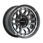 MONSTER ALPHA Black Tint Gloss Black|17X9 6/139.7, Offset +20, Centre bore 106.1, Load Rating 1500 kg