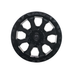 AMERICAN OUTLAW CAPONE Gloss Black/Tinted Face 4x4|17X8.5 6/139.7, Offset +18, Centre bore 106.1, Load Rating 1500 kg