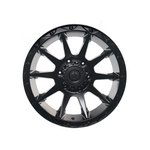 AMERICAN OUTLAW CORD Satin Black 4x4|17X8.5 6/139.7, Offset +18, Centre bore 106.1, Load Rating 1500 kg