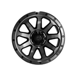 AMERICAN OUTLAW GUNSLINGER Gloss Black/Tinted Face 4x4|17X8.5 6/139.7, Offset +18, Centre bore 106.1, Load Rating 1450 kg
