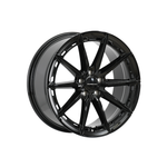 AUSCAR VORTEX Gloss Black|18X8 5/100, Offset +40, Centre bore 73.1, Load Rating 850 kg