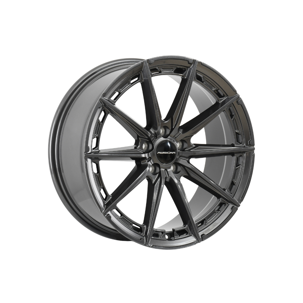 AUSCAR VORTEX Titanium|16X7 5/114.3, Offset +40, Centre bore 73.1, Load Rating 750 kg