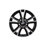AUSCAR CHAMP II BLACK MACHINED Passenger|16X7 4/100, Offset +40, Centre bore 73.1, Load Rating 750 kg