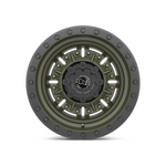 BLACK RHINO ABRAMS OLIVE DRAB GREEN 4x4|17X8.5 6/139, Offset +0, Centre bore 112, Load Rating 1022 kg