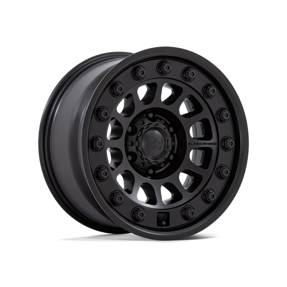 BLACK RHINO OUTBACK MATTE BLACK 4x4|17X8 5/127, Offset +32, Centre bore 71.5, Load Rating 1678 kg