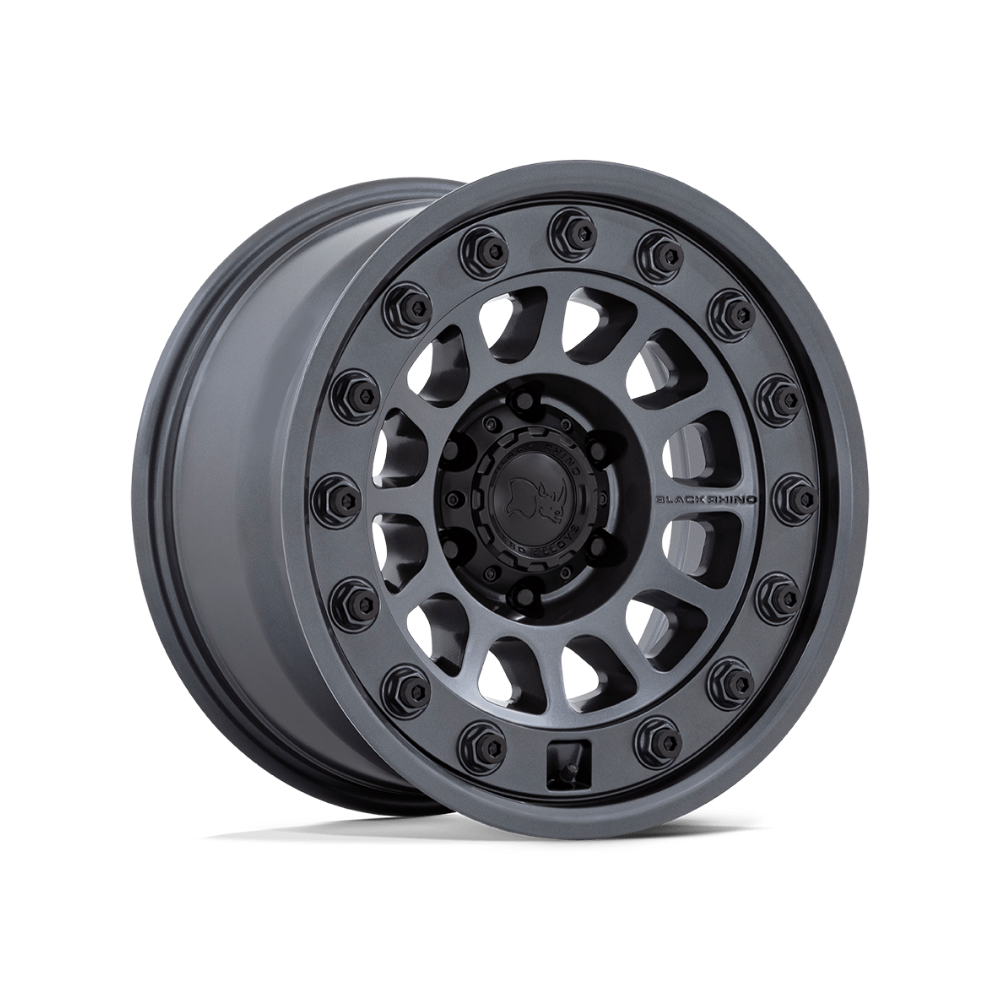 BLACK RHINO OUTBACK MATTE GUNMETAL 4x4|18X8 6/139.7, Offset +32, Centre bore 106.1, Load Rating 1678 kg