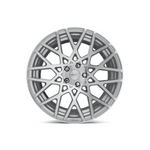 ROTIFORM 1PC R110 BLQ GLOSS SILVER MACHINED Passenger|19X8.5 5/112, Offset +45, Centre bore 66.56, Load Rating 727 kg