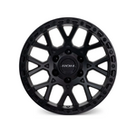 ROH WHEELS CRAWLER MATTE BLACK 4x4|17X9 6/139.7, Offset +12, Centre bore 110.1, Load Rating 1250 kg