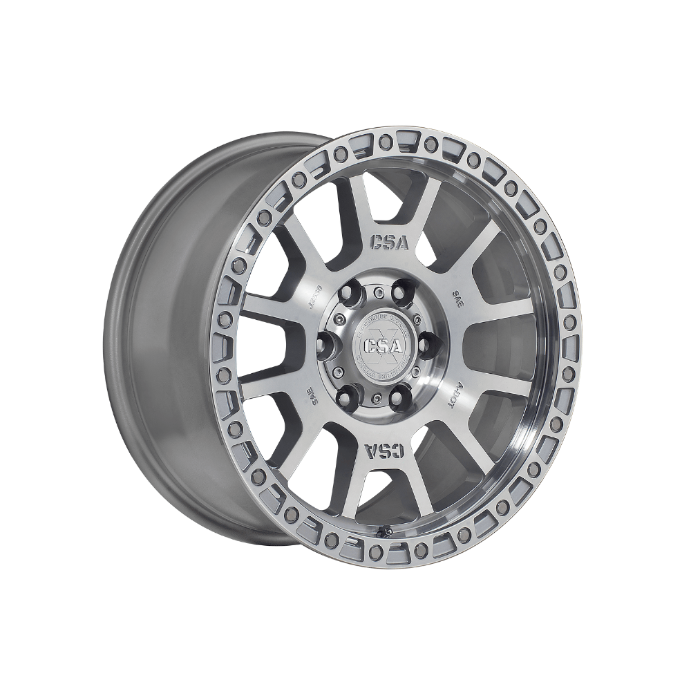 CSA-X KINETIC Full Machined 4x4|17X9 5/150, Offset +35, Centre bore 110.15, Load Rating 1500 kg