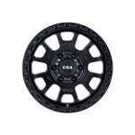 CSA-X KINETIC Satin Black 4X4|17X9 6/139.7, Offset +10, Centre bore 110, Load Rating 1500 kg