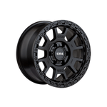 CSA-X KINETIC Satin Black 4X4|17X9 6/139.7, Offset +10, Centre bore 110, Load Rating 1500 kg