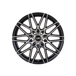 CSA WHEELS Hotwire GLOSS BLACK/MACHINED FACE Passenger|17X7 5/108, Offset +40, Centre bore 73.1, Load Rating 850 kg