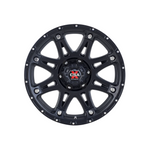 CSA WHEELS PREDATOR Satin Black 4x4|17X8.5 6/139.7, Offset +35, Centre bore 110, Load Rating 1250 kg