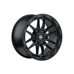CSA WHEELS RAZOR Satin Black 4X4|17X9 6/139.7, Offset +35, Centre bore 110, Load Rating 1250 kg