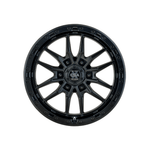 CSA WHEELS RAZOR Satin Black 4X4|17X9 6/139.7, Offset +20, Centre bore 110, Load Rating 1250 kg