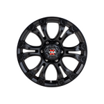 CSA WHEELS RT PRO Satin Black 4x4|17X8 6/139.7, Offset +20, Centre bore 110, Load Rating 1500 kg