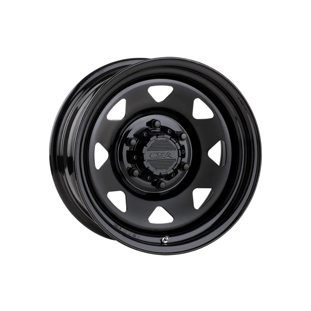 CSA WHEELS Ranger Steel BLACK 4x4|16X8 5/150, Offset +0, Centre bore 113, Load Rating 1454 kg