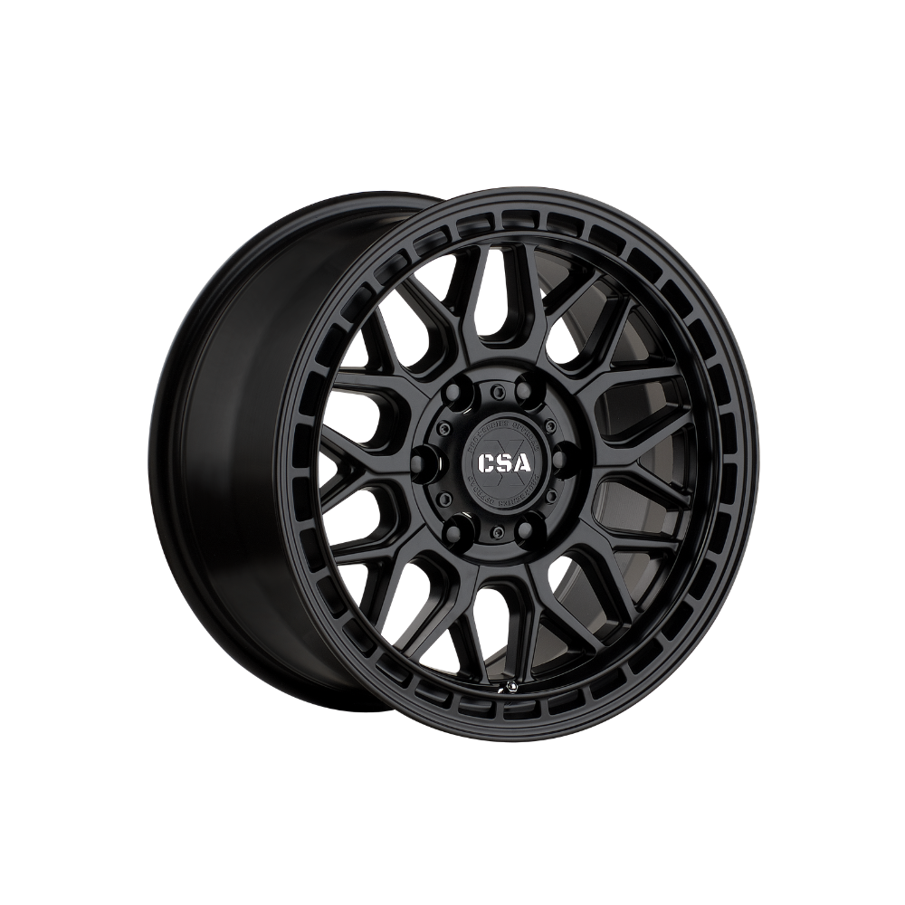 CSA Onyx Satin Black|18X9 6/139.7, Offset +20, Centre bore 110, Load Rating 1500 kg