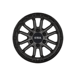 CSA Thor Satin Graphite Black Lip|18X9 6/139.7, Offset +40, Centre bore 110, Load Rating 1500 kg