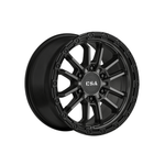CSA Thor Satin Graphite Black Lip|17X9 6/139.7, Offset +40, Centre bore 110, Load Rating 1500 kg