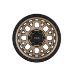 CSA WHEELS THUNDER Satin Bronze Black Lip|17X9 6/139.7, Offset +20, Centre bore 110, Load Rating 1500 kg