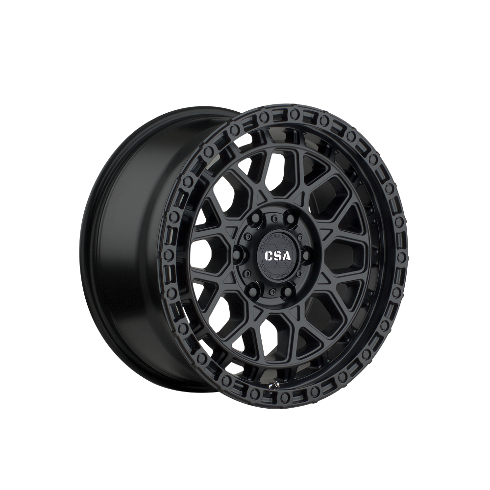 CSA Thunder Satin Black 4X4|18X9 6/139.7, Offset +35, Centre bore 110, Load Rating 1500 kg