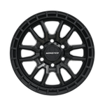 MONSTER COMMANDO Satin Black|17X8 6/139.7, Offset +20, Centre bore 106.1, Load Rating 1500 kg