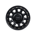 ROH WHEELS D-LOCKER BLACK 4x4|17X8 6/139.7, Offset +0, Centre bore 110, Load Rating 1150 kg