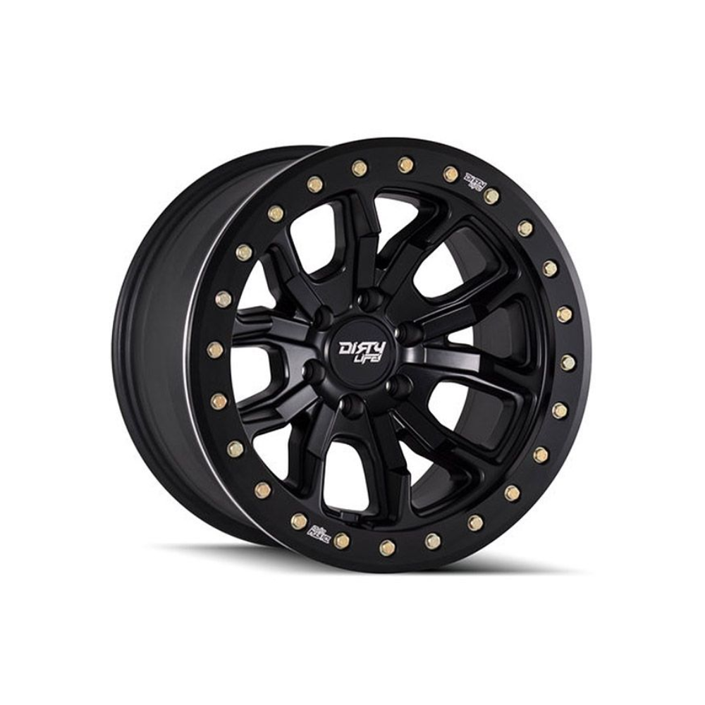 DIRTY LIFE Dual Tek DT1 Matte Black 4x4|20X9 8/170, Offset +10, Centre bore 130.8, Load Rating 1651 kg