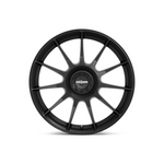 ROTIFORM 1PC R168 DTM SATIN BLACK Passenger|17X8 10/100-112, Offset +40, Centre bore 66.56, Load Rating 725 kg