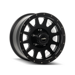 DYNAMIC ALLOY BRUTAL SATIN BLACK 4x4|17X8.5 5/150, Offset -50, Centre bore 110.5, Load Rating 1250 kg
