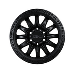 DYNAMIC ALLOY CONVICT Black 4x4|17X8.5 5/150, Offset +35, Centre bore 110.2, Load Rating 1500 kg