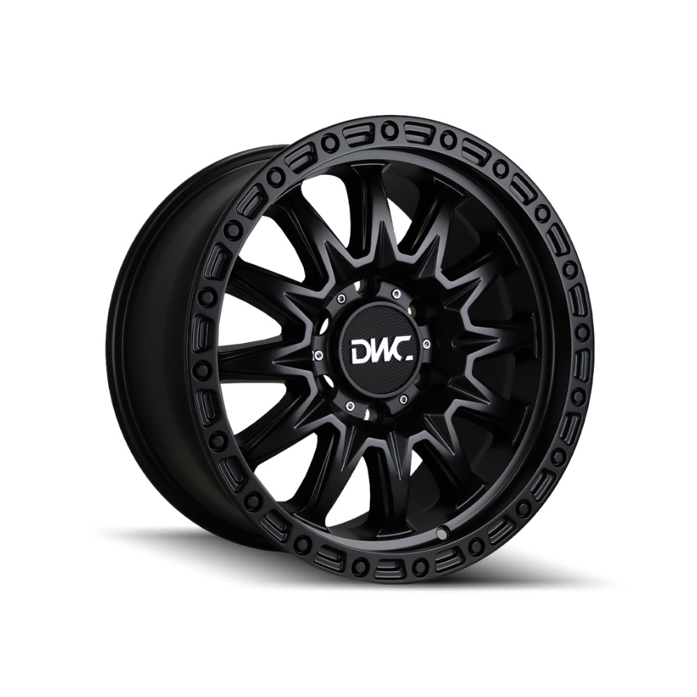 DYNAMIC ALLOY CONVICT Black 4x4|17X8.5 5/150, Offset -50, Centre bore 110.2, Load Rating 1500 kg
