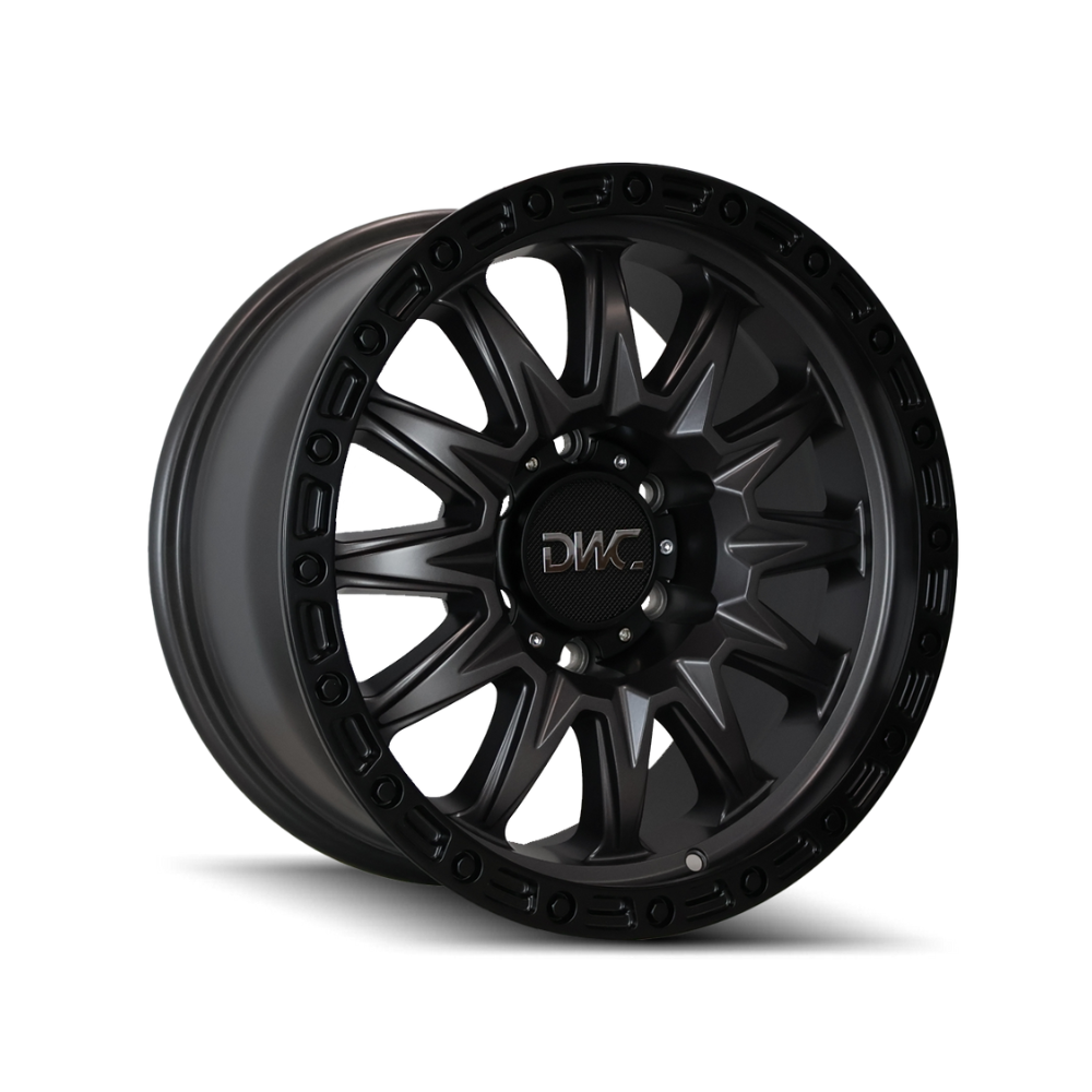 DYNAMIC ALLOY CONVICT Gunmetal 4x4|16X8 6/139.7, Offset +20, Centre bore 110.1, Load Rating 1500 kg