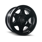 DYNAMIC ALLOY LOCKUP Black 4x4|17X9 6/139.7, Offset -30, Centre bore 110, Load Rating 1500 kg