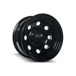 DYNAMIC WHEEL ROUND SOFT 8 SATIN BLACK 4x4|16X8 6/139.7, Offset +20, Centre bore 111, Load Rating 1200 kg