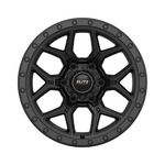 ELITE Fusion Satin Black 4X4|18X9 6/139.7, Offset +18, Centre bore 106.1, Load Rating 1650 kg