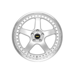 FORGEAUTO FA-5 SILVER/MACHINED LIP Passenger|20X8.5 5/114.3, Offset +35, Centre bore 73.1, Load Rating 950 kg