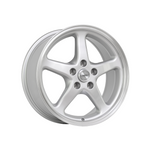 FORGEAUTO WS-5 SILVER/MACHINED LIP Passenger|20X9.5 5/120, Offset +43, Centre bore 69.6, Load Rating 850 kg