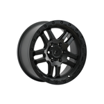 FORGEAUTO HOSTILE SATIN BLACK 4X4|17X8.5 6/139.7, Offset +20, Centre bore 106.1, Load Rating 1250 kg