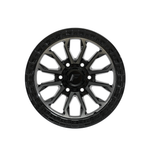FORGEAUTO IMPACT DARK TINT JET BLACK|17X9 6/139.7, Offset +12, Centre bore 106.1, Load Rating 1250 kg