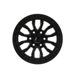 FORGEAUTO IMPACT TOUGH BLACK|17X9 6/139.7, Offset +12, Centre bore 106.1, Load Rating 1250 kg