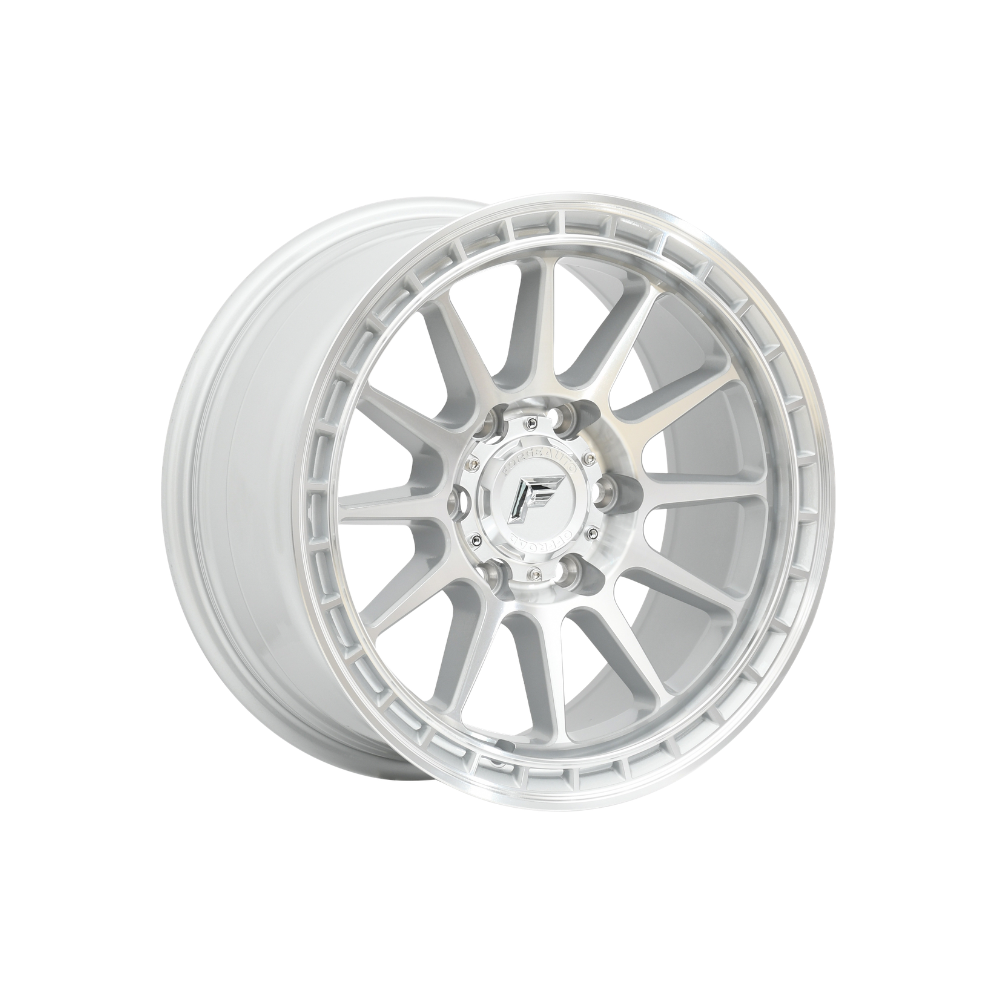 FORGEAUTO REBEL Silver Machined|17X8.5 6/139.7, Offset +20, Centre bore 106.1, Load Rating 1500 kg