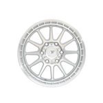 FORGEAUTO REBEL Silver Machined|17X8.5 6/139.7, Offset +20, Centre bore 106.1, Load Rating 1500 kg